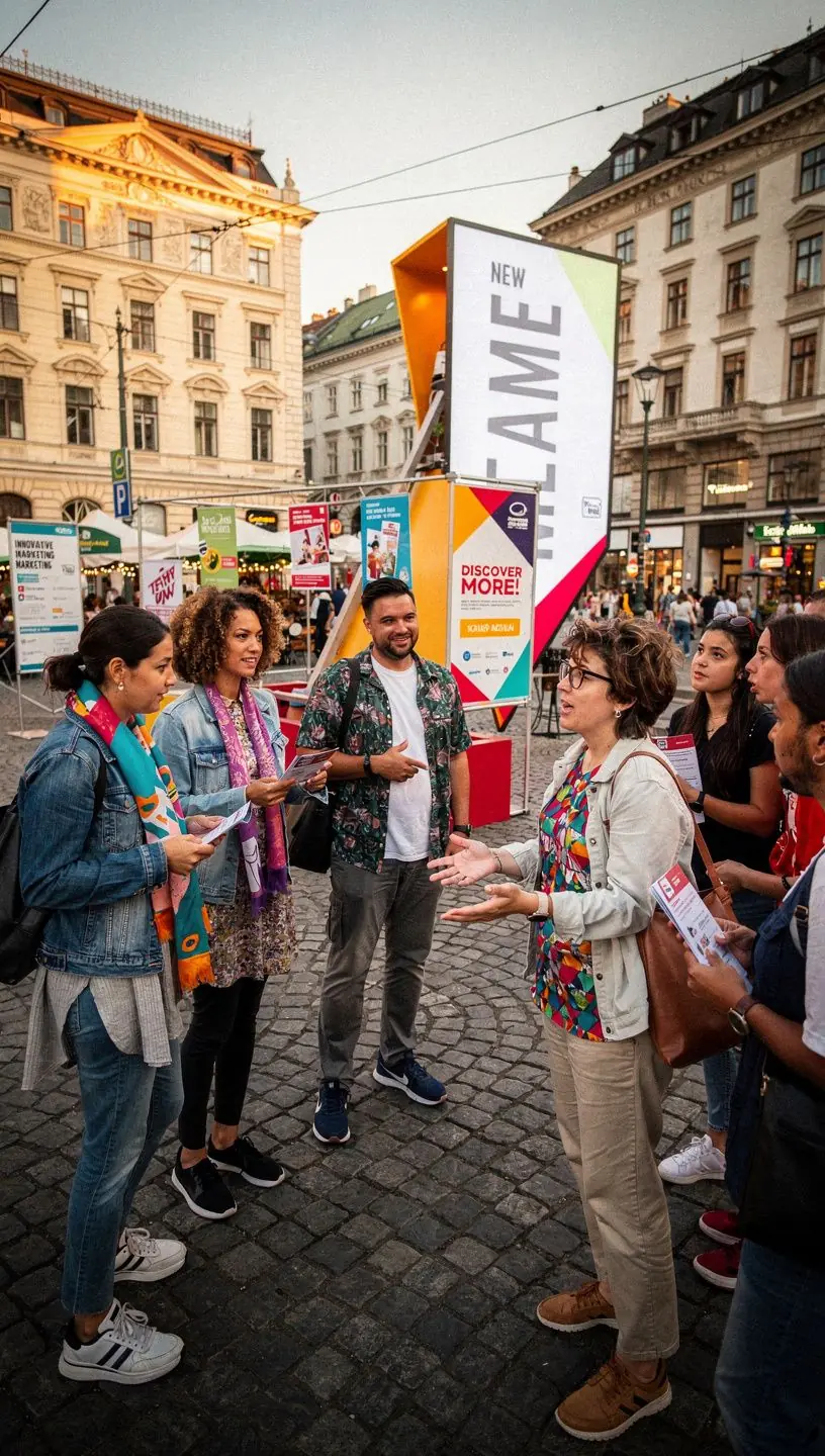 Ein Analyst überprüft die Performance von Online-Anzeigen auf einem Bildschirm.